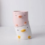 pot de fleurs en ceramique avec animaux cartoons mignons succulent planters pots 236 1