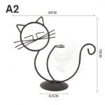 Pot De Fleurs En Forme De Chat Pour Plantes Hydroponiques