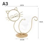 Pot De Fleurs En Forme De Chat Pour Plantes Hydroponiques