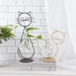 Pot De Fleurs En Forme De Chat Pour Plantes Hydroponiques