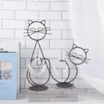 Pot De Fleurs En Forme De Chat Pour Plantes Hydroponiques