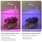 Pot De Fleurs Intelligent Avec Irrigation Automatique Et Led Grow - Jaune / états-unis