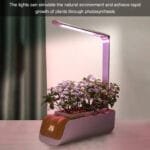 Pot De Fleurs Intelligent Avec Irrigation Automatique Et Led Grow - Jaune / états-unis