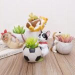 pot de plante en resine chien pour decor interieur ou exterieur planting pots 284 1