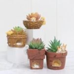 pots a fleurs amusants en resine pour animaux 3d de plantation 162 1