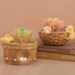 pots a fleurs amusants en resine pour animaux 3d planting 911 1