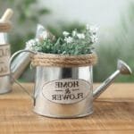 Pots à Fleurs Vintage En Seau Mignon Pour Déco Intérieure Et Jardin