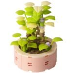 potted plants succulents model bricks pour une decoration unique without box 64pcs 731 1