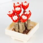 potted plants succulents model bricks pour une decoration unique without box 79pcs 486 1