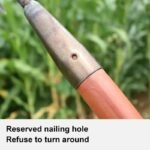 rate de desherbage en metal robuste pour le jardinage facile weeding hoe rake farm tool 726 1