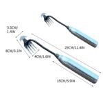 rateau de desherbage durable pour un jardin impeccable iron handle 30cm 2 pcs weeding 507 1