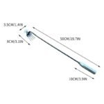 rateau de desherbage durable pour un jardin impeccable iron handle 50cm 1 weeding hoe 207 1