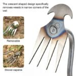rateau de desherbage durable pour un jardin impeccable weeding hoe rake farm tool 838 1
