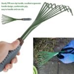 rateau de jardin en fer durable anti rouille et anti corrosion rake 647 1