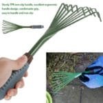 Râteau De Jardin En Fer Durable Anti-rouille Et Anti-corrosion