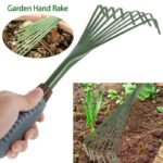 rateau de jardin en fer durable anti rouille et anti corrosion rake 753 1
