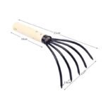 rateau durable en metal pour travailler efficacement le sol rake 421 1