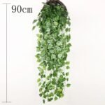 Plantes suspendues réalistes en rotin – Vignes décoratives durables et non toxiques.