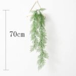 Plantes suspendues réalistes en rotin – Vignes décoratives durables et non toxiques.