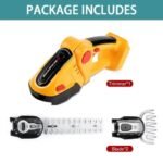 secateur electrique 24v avec lame de buisson et a gazon no battery orange 499 1