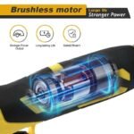 secateurs a puissance avec moteur sans balai et lame en acier sk5 285 1