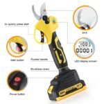 secateurs a puissance avec moteur sans balai et lame en acier sk5 395 1