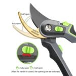 secateurs de jardin golden armor mise a jour ergonomique et durable pruning tool 102 1