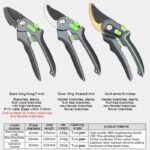 secateurs de jardin golden armor mise a jour ergonomique et durable pruning tool 797 1