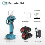 secateurs electriques pratiquez la taille precise et sans effort 2 battery eu plug 930 1