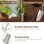 set doutils de jardin en acier inoxydable parfait pour offrir garden tool set 784 1