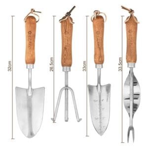 Set D’outils De Jardin En Acier Inoxydable Parfait Pour Offrir