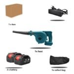 souffleur electrique polyvalent pour nettoyer votre maison et jardin two big battery ugc 334 1