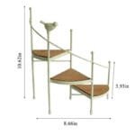 étagère D’escalier En Colimaçon Pour Exposition De Plantes Intérieures Et Extérieures