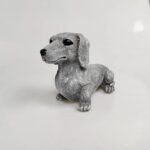Statue En Résine De Chien – Détails Réalistes Et Durabilité Extérieure