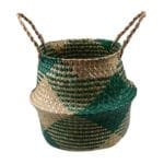 Panier à Plantes Tissé Robuste Avec Poignées Pour Un Déplacement Facile - h / s