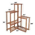 support de coin pour plantes mettez en valeur vos tresors uniques wood corner plant 504 1