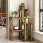 support de coin pour plantes mettez en valeur vos tresors uniques wood corner plant 649 1