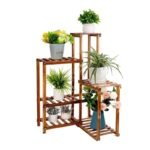 support de coin pour plantes mettez en valeur vos tresors uniques wood corner plant 704 1