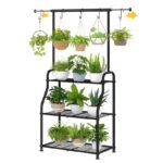 support de plantes en metal 3 niveaux pour un interieur luxuriant 101 1