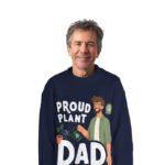 Sweatshirt Fier De Papa Plante Pour Les Amoureux Des Plantes