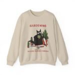 sweatshirt unisexe pour amoureux des plantes et du confort sand s 122 1