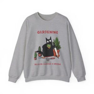 Sweatshirt Unisexe Pour Amoureux Des Plantes Et Du Confort