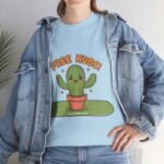 t shirt en coton confort et design de cactus amusant pour lannee t shirt 203 1