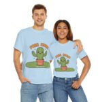 T-shirt En Coton: Confort Et Design De Cactus Amusant Pour L’année