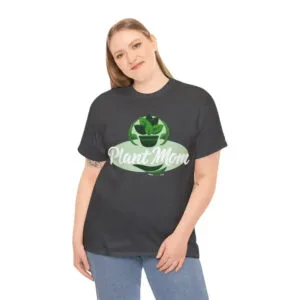 T-shirt Parfait Pour Les Mamans Plantes En Coton Durable Et Confortable