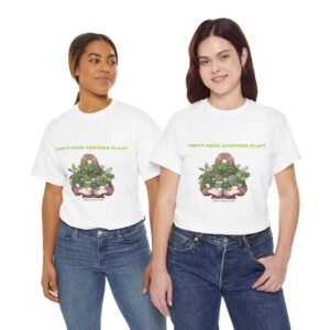 T-shirt Personnalisable Pour Les Passionnées De Plantes