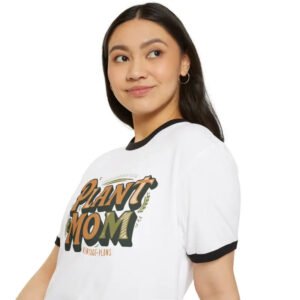 T-shirt Personnalisé Plant Mom: Un Style Avec Flair Et Confort