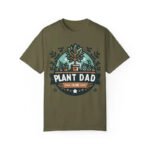 T-shirt « Papa Plante »: Le Style Rétro Pour Les Amoureux Des Plantes - Sage / s