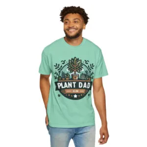 T-shirt « papa plante » : Le Style Rétro Pour Les Amoureux Des Plantes