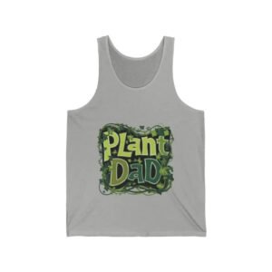 T-shirt Tank Plant Dad En Jersey - Confort Et Style Pour Les Passionnés